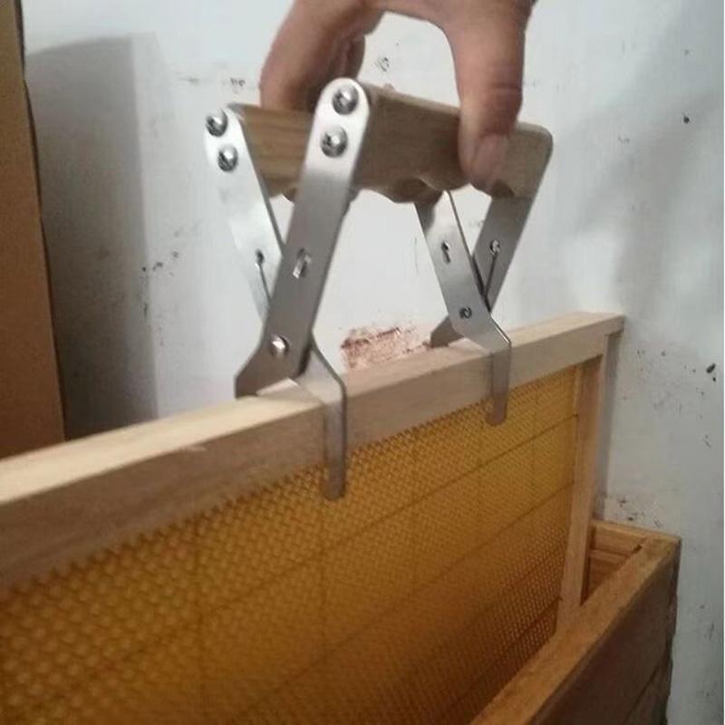 Bee Hive Rahmenhalter Edelstahl Capture Frame Grip Beehive Clip Clamp Greifen Bienenzucht Zubehör Erhöhen Honig Biene Werkzeug