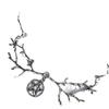Dark Forest Twig Gothic Pentagram Wiccan Necklace