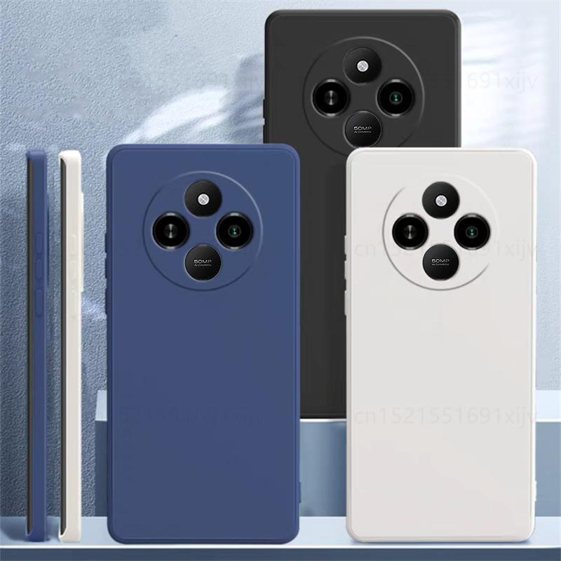 Custodia Protettiva Per Xiaomi Redmi 14C Con Protezione Scherzo Integrata - 360° Silicone TPU E PC Trasparente - Rosa
