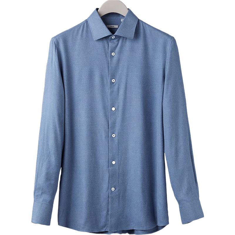 VICUTU Men s Windsor Collar Long-Sleeve Business Shirt 41 (175/B)