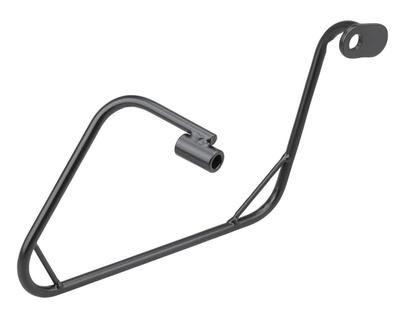 Kijima Motorcycle Parts Side Bag Support, Steel, Left Side, Black, for Super Cub C125 ('18-), Part Number 210-49632