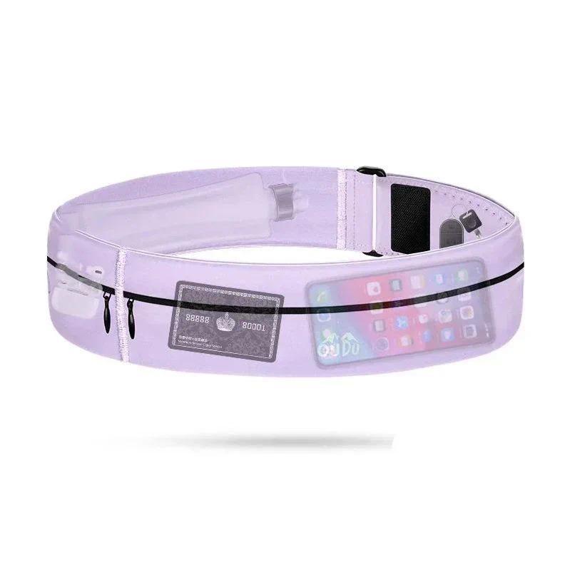 

Спорт на открытом воздухе Невидимая водонепроницаемая светоотражающая сумка для бега на пояс для мобильного телефона для велоспорта и фитнеса Сверхлегкая карманная сумка с бутылкой L