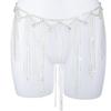 Rhinestones Multi-Layer Fringed Rhinestone Waist Chain, Nightclub Party Prom Ladies Bikini Jewelry Accessories