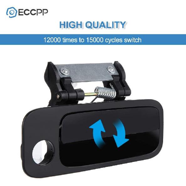 ECCPP Exterior Door Handle Front Right Side for Toyota Avalon 2000 2001 2002 2003 2004 Black 1Pc 69210AC030C0