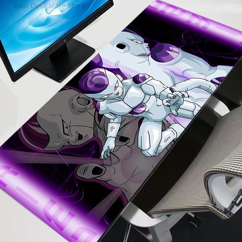 Dragon Ball Anime Mouse Pad XL Lockedge Large Gaming Accessories Computer Gamer Keyboard Mouse Mat Desk Mousepad For Csgo