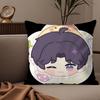 Cartoon Love And Deepspace Sylus Pillow Case Silky Elegant Comfort Sofa Bed Invisible Zipper