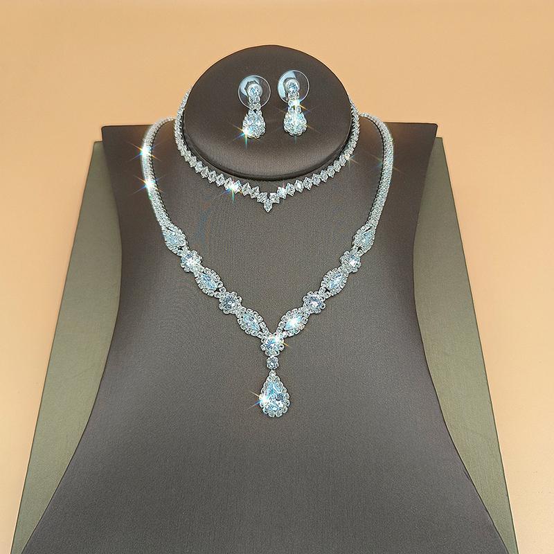 

Женский колье-чокер с вырезами в виде когтей, серьги, набор ювелирных украшений, свадебные украшения, украшения для свадебной вечеринки, праздничный подарок