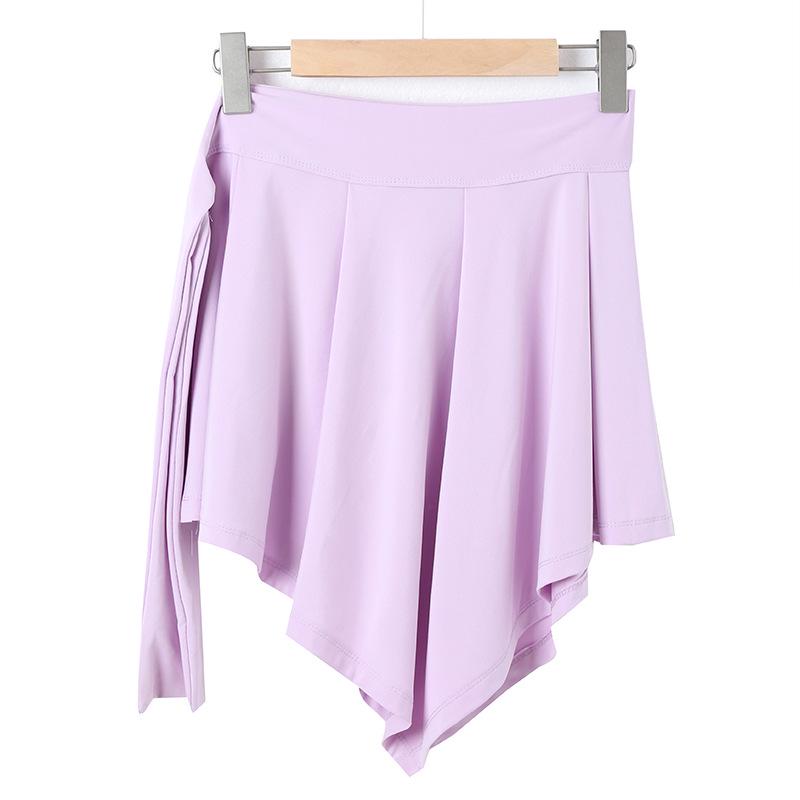 Tie-Up Wrap Dress: Anti-Exposure One-Piece for Yoga, Fitness, Dance, and Outerwear