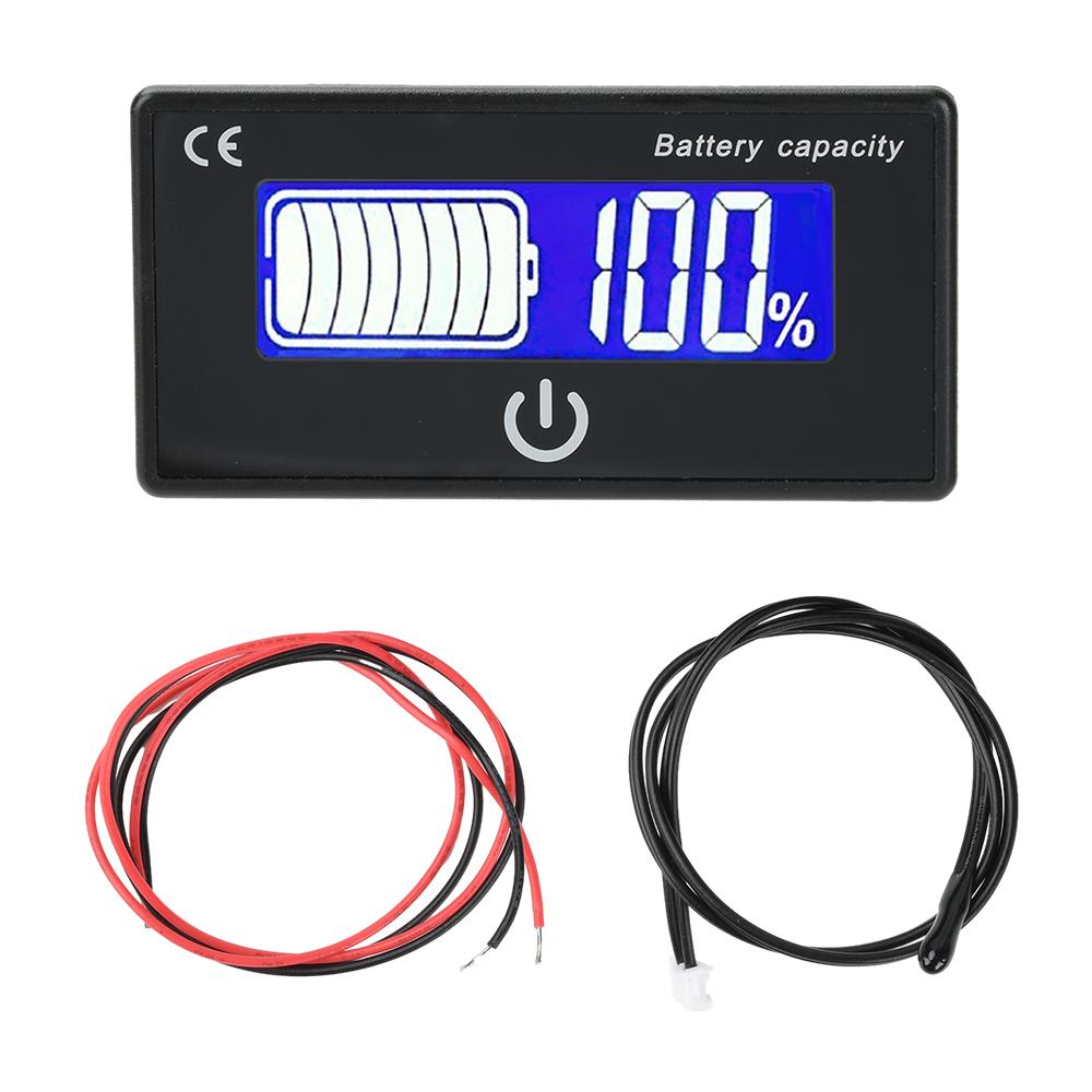 DC 8-100V Lithium li-ion lifepo4 lead-acid Battery Capacity Tester Level Voltmeter Percentage Indicator for Car Tool Accessory