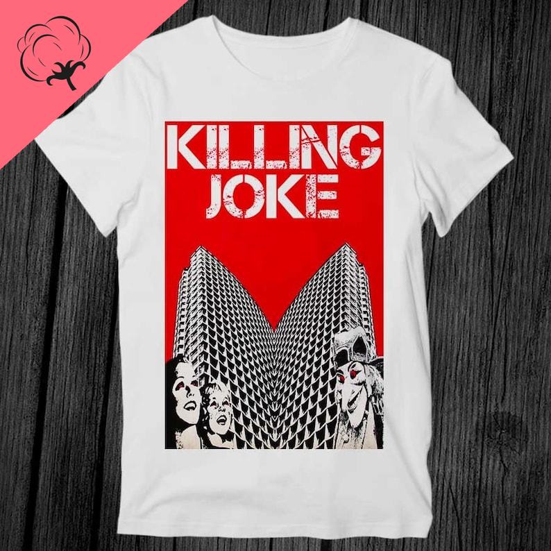 Killing Joke Turn To Red Empire Song Tshirt Unisex Adulte Homme Femme Cadeau Cool Musique Haut Tshirt Rétro Style Vintage Tee S