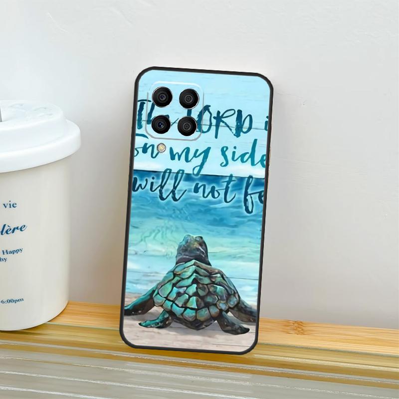 Sea Turtle Turquoise Oceanlife Case For Samsung Galaxy M53 M13 M06 M16 M31 M11 M35 M55 M15 M56 M36 M12 M32 M52 M14 M34 M54