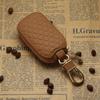 Leather Car Key Case Men Women Wallets Key Holder Housekeeper Covers Zipper Bag Keychain Cover for Keys Organizer Card Pouch