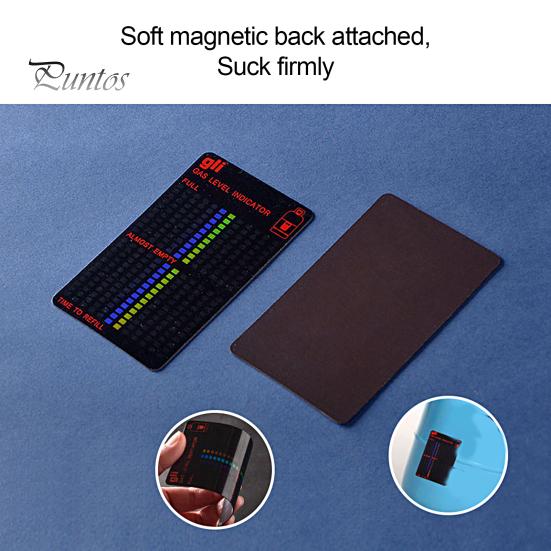 Gas Level Gauge Display Clearly Waterproof Plastic Fuel Gas Tank Magnetic Temperature Gauge Kitchen Supplies