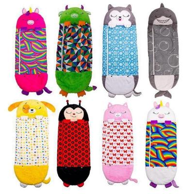 Cartoon Kinder Schlafsack Tier Wurfkissen Schlafsack Falten Anti-Kick Quilt Kinder Geburtstagsgeschenk