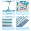 Miao Jie Easy Clean Dual Use Flat Mop for Wood & Tile Floors