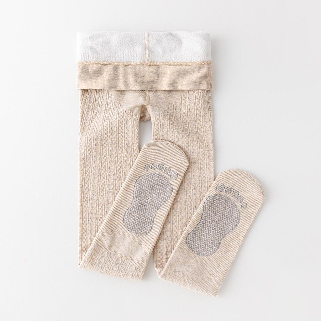 Girls' Thin Fleece Dance Tights: Warm, Thickened White Pantyhose for Autumn/Winter
