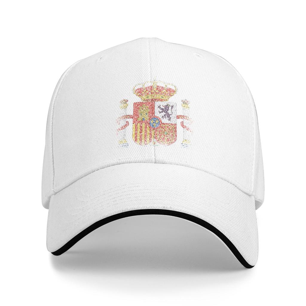 National Emblem Seal Symbol Coat Of Arms Of Spain Baseball Cap Yk Retro Women Unisex Hip Hop Hats Adjustable Snapback Cap Gift