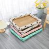 Pet Summer Mat Cat And Dog House Pet Ice Mat Cat And Dog Comfortable Cold Nap Floor Mat Linen Nylon Durable Pet Bed