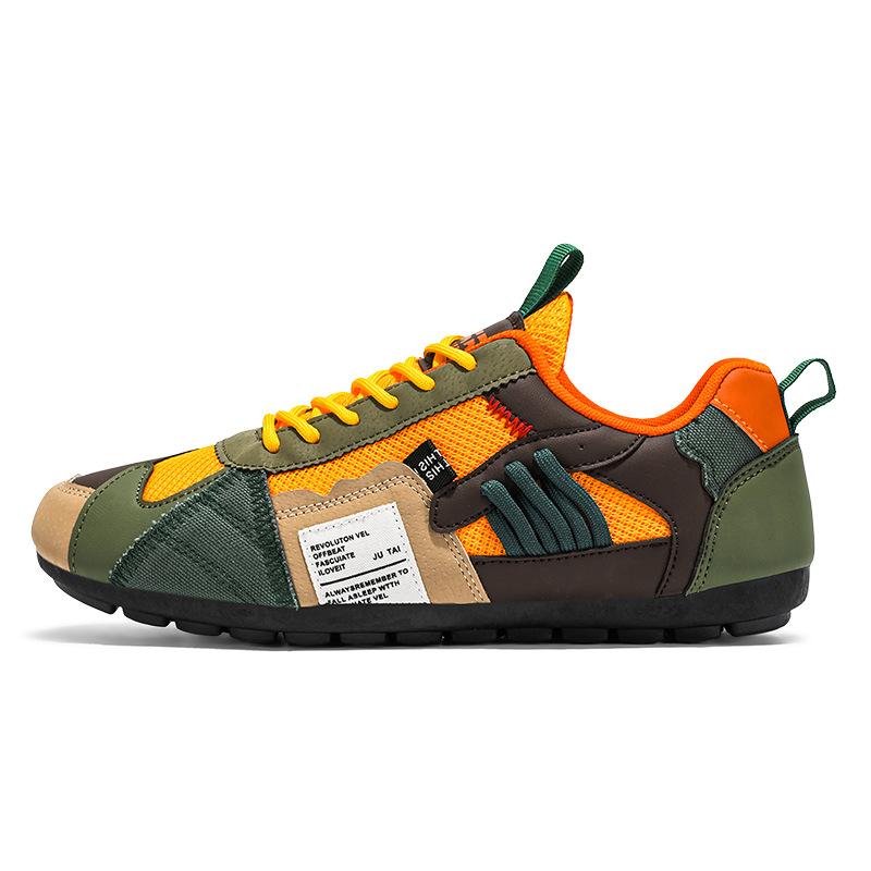 Trendy Shoes Men's Retro Casual Shoes Sports Breathable Men's Shoes