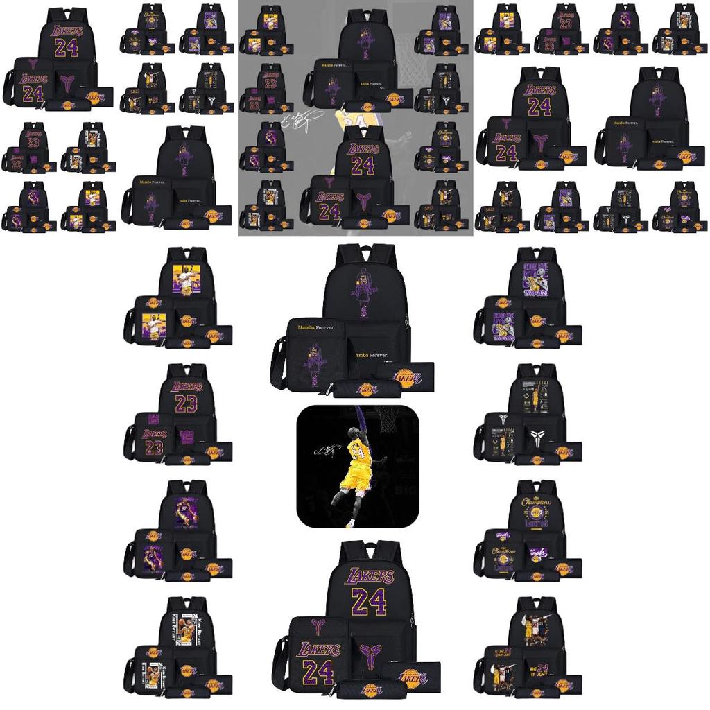 Stylish And Durable Nba Backpack For Middle School Students 20l Capacity