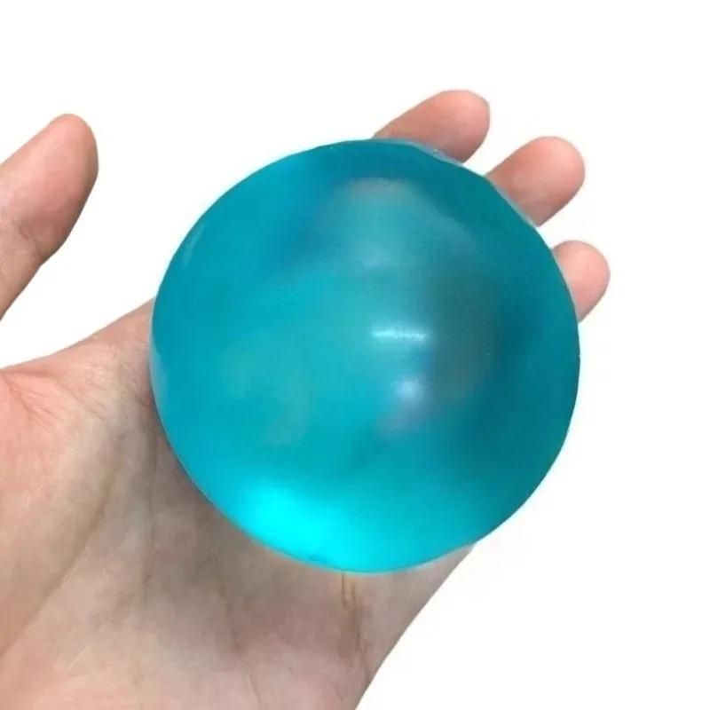 New Maltose Squishy Toys Anti Stress Sensory Fidgets Toy Soft Simulated Transparent Blue Maltose Slow-Rebound Decompression Toy