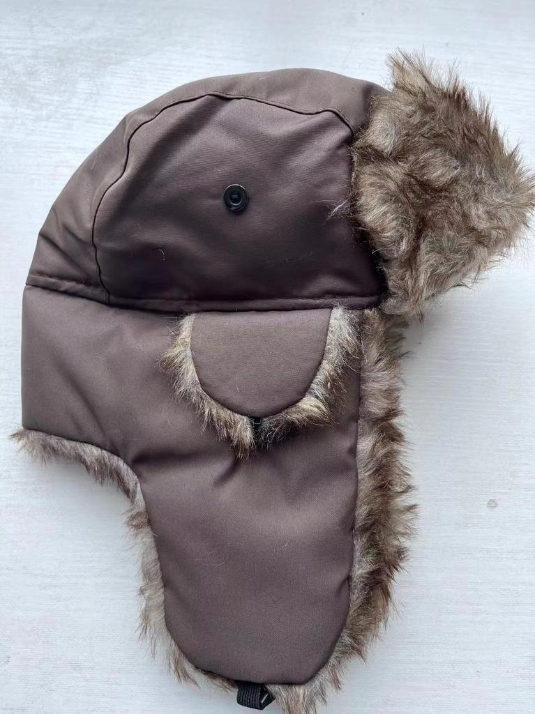 Winter Flaps Ski Hat New Bomber Hats Russian Ski Hat Faux Fur Hats Mens Women Unisex Warm Trapper Aviator Trooper Earflap