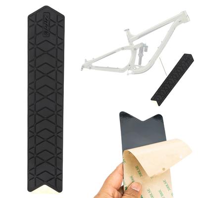 Autocollant de Protection de Cadre de Vélo en Silicone Autocollant de Protection de Peinture de Vélo Protecteur de Cadre de Tube Diagonal de Vélo pour Vélo de Route VTT