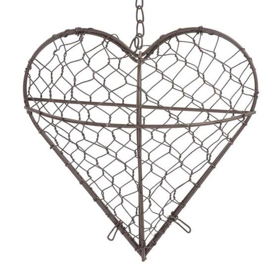 Casa de Nidificação para Pássaros Porta Material Ninhos de Pássaros Estrela Beija-flor Nidificador Metal Ninho de Pássaro Coração com Gancho para Pássaros Selvagens Quintal Exterior