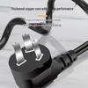 National Standard Three-Hole Cloverleaf Power Cord for Printers