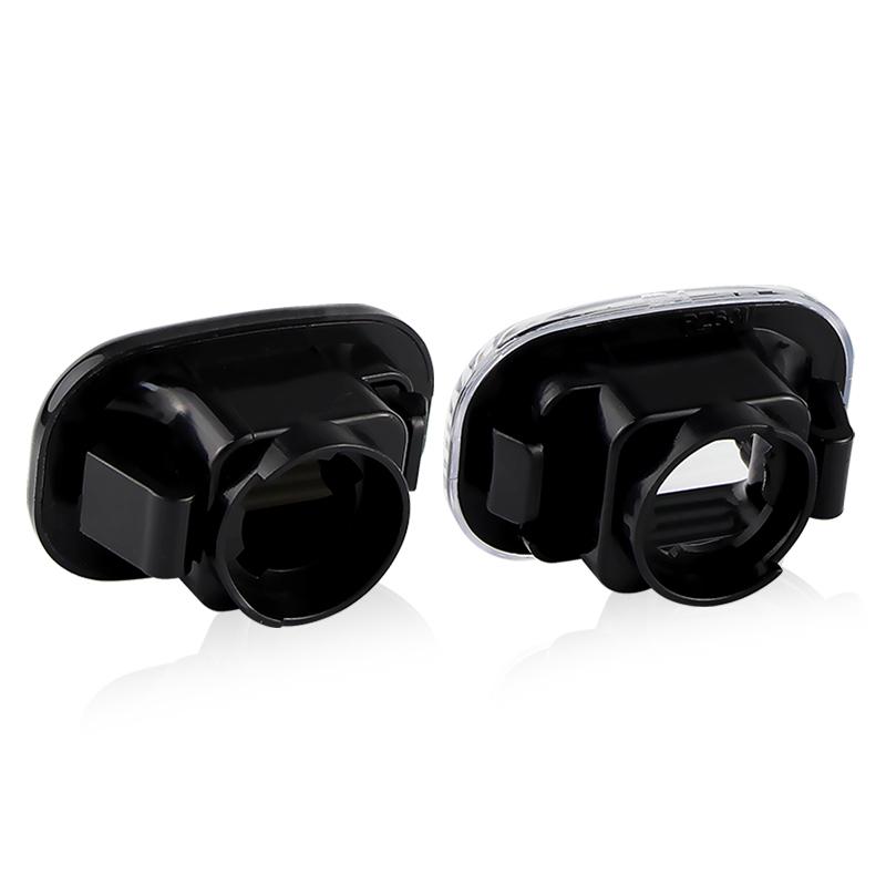 2PCS No Bulbs Fender Side Marker Light Covers Housing For Toyota Corolla Celica Caldina Camry Hilux Fielder Avensis Prius Runx