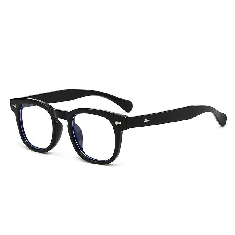 New European American Retro Rivet Sunglasses Unisex Trendy Slimming UV400 Protection Sun Glasses for Women Men