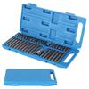 40pcs Star Spline Hex Socket Bit 12in 38in Square Drive with Blue Toolbox Hand Tool for