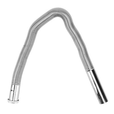 Bathroom Flexible Sink Drain Pipe Corrugated U Shape No Odor Brass Wash Basin Sink Drain Tubing