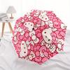 1pc Hello Kitty Auto Personality Personality Umbrella 8-Bone Design Compact Gear for Outdoor Travel, Perfect Helloween Chrismas Gift for Friends or Fa