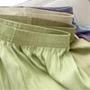 Summer Thin Loose Wide Leg Pants Women's Ice Silk Casual Pants Elegant Elastic Waist Straight Trousers Lady Sport Pant