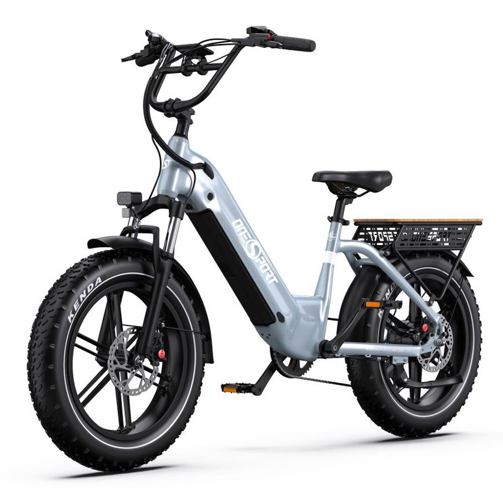 Electric Bicycle ONESPORT OT08, 500W Motor, 48V 18AH Battery, Top Speed 25 Km/h, Cruising Range 90km, 20*4.0 Inch Tires