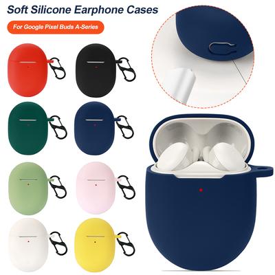 Silikon-Ohrhörer-Schutzhülle für Google Pixel Buds A-Serie, kabellose Kopfhörerhüllen, Ohrhörer-Halter, Staubschutzhülle