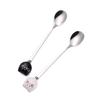 Cute Cartoon Ceramic Cat Stirring Spoon