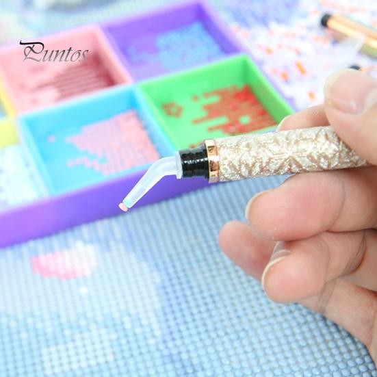Pero na maľovanie kamienkami 5D Rolovacie umelecké pero Súprava na maľovanie kamienkami Nástroj Príslušenstvo Stylus Vŕtacie pero Zdobenie nechtov Krížiková výšivka Nechty Krása