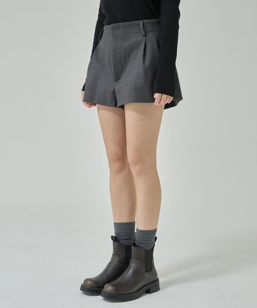 Lapineatteullie Modern Tailored Shorts Grey