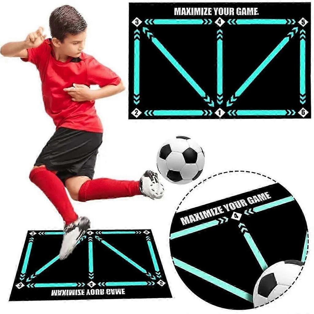 Football Footstep Training Mat,Soccer Training Mat Football Training Mat
