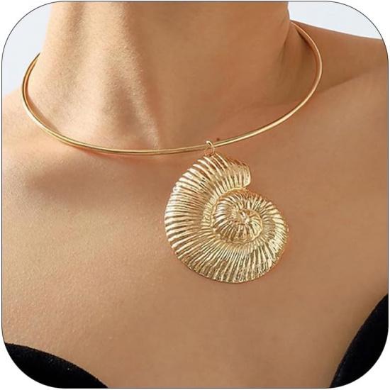 Choice of All Shell Necklace for Women Ocean Jewelry Seashell Starfish Beaded Choker Necklaces Beach Vacation Essentials Holiday Jewelry Fashion