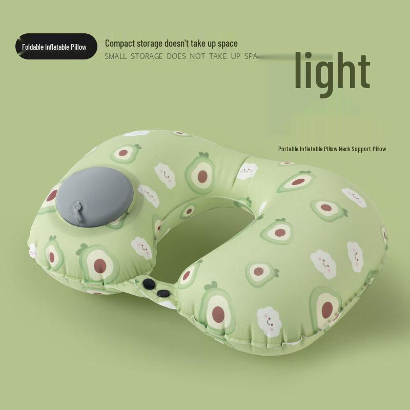KASHICONG Inflatable Travel Neck Pillow Standard