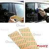 For KIA K5 Optima 2016 2017 2018 Car B C Pillar Middle Central Column PC Window Bright Black Decoration Sticker Accessories