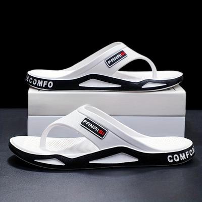 Men's Flip-Flops Stylish and Comfortable Beach Shoes Outdoor Casual Slipper for Summer