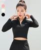 Helingbon Women'S Crop Half-Zip Rash Guard (3 Colors) / Rg357W