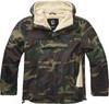 Demi-season Jacket Brandit Windbreaker Sherpa (3173) Woodland (3173.10)