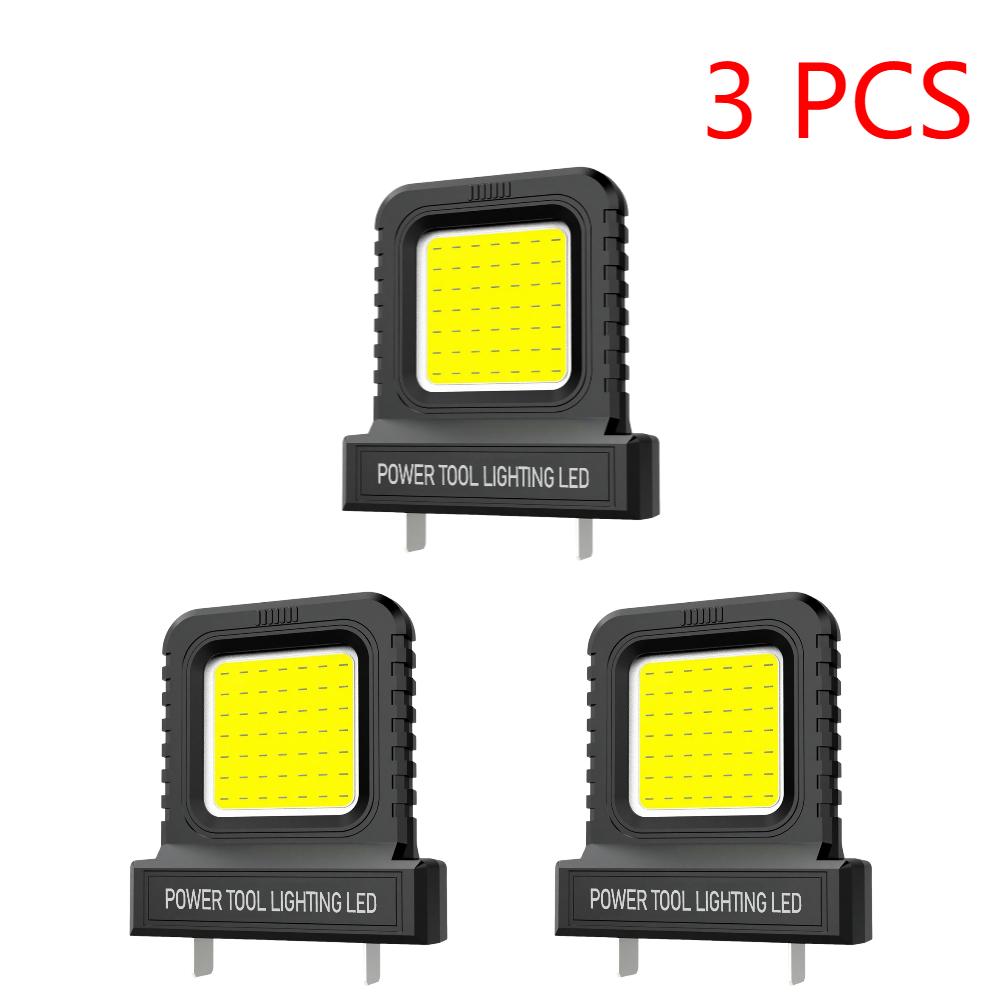 1-10PCS Power Tool Accessories LED Work Light for Makita for Milwaukee for Dewalt for Dayi Lomvum Zhipu 20V-21V Lithium Battery