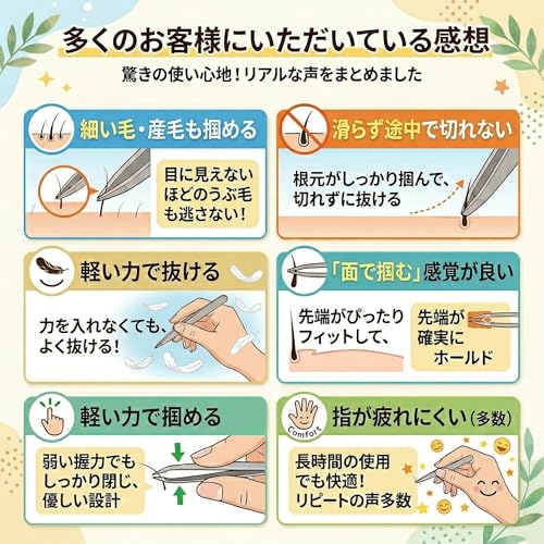 VOIS Seki Knife Hikari Steel Tweezers Silver Made Japan Precision Excellent Grip Angled Tip Fine Aligned Firmly Grabs Surface Eyebrow Nose Hair