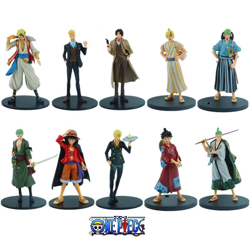 Anime Inspired One Piece Figurines 10 Unique Realistic Characters 16cm Assembly Required